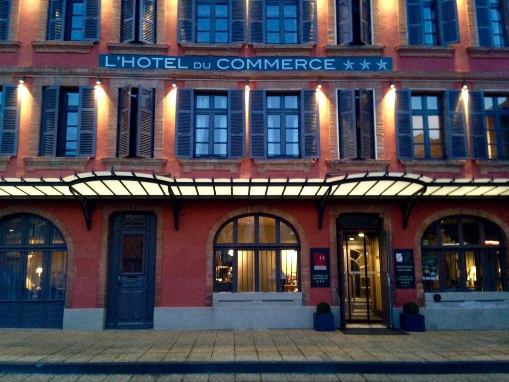 Hotel Du Commerce Montauban Exteriör bild