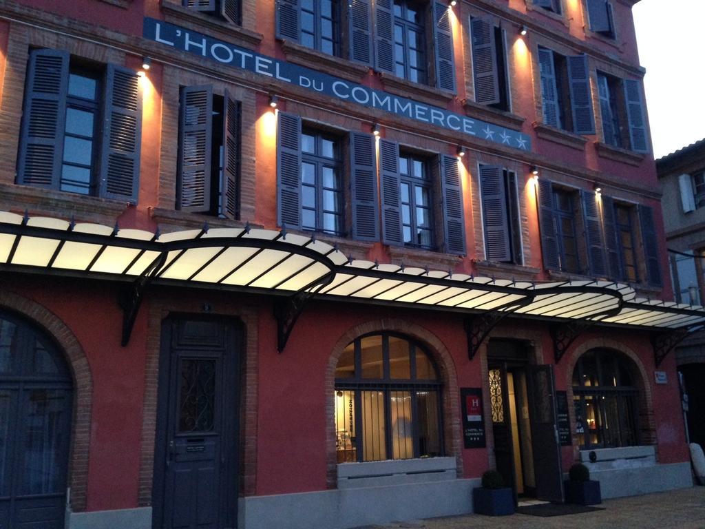 Hotel Du Commerce Montauban Exteriör bild