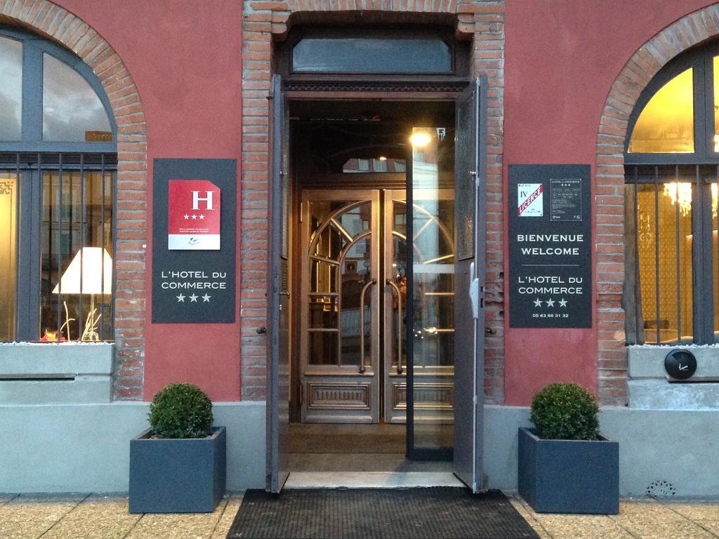 Hotel Du Commerce Montauban Exteriör bild